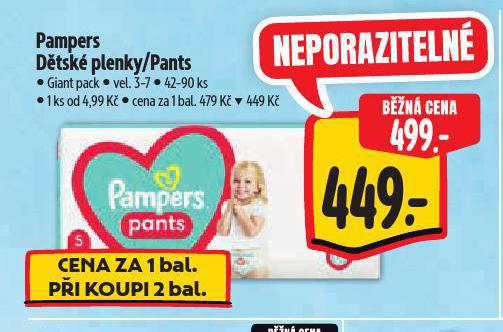 PAMPERS DTSK PLENKY