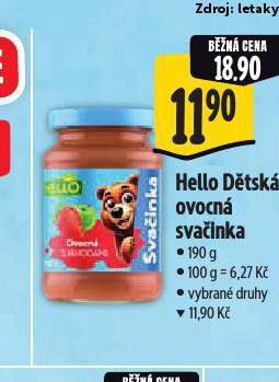 HELLO DTSK OVOCN SVAINKA