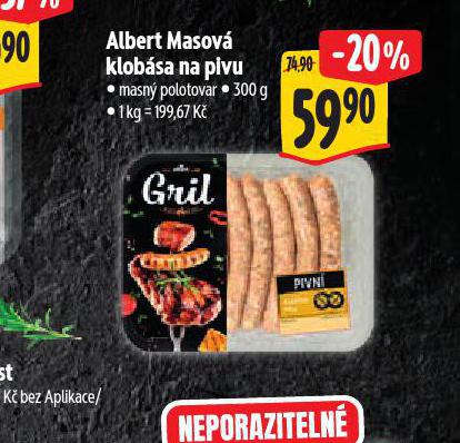 ALBERT MASOV KLOBSA NA PIVU