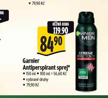 GARNIER ANTIPERSPIRANT