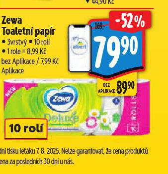 ZEWA DELUXE TOALETN PAPR