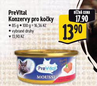 PREVITAL KONZERVA PRO KOKY
