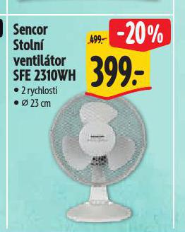 SENCOR STOLN VENTILTOR