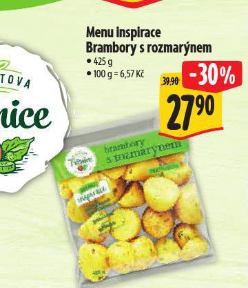MENU INSPIRACE BRAMBORY S ROZMARNEM