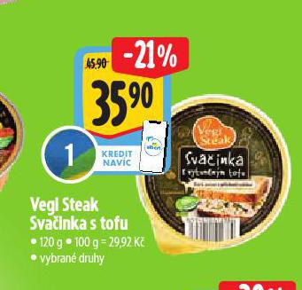 VEGI STEAK SVAINKA S TOFU