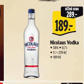 NICOLAUS VODKA
