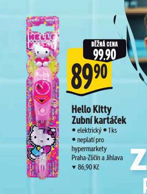 HELLO KITTY ZUBN KARTEK