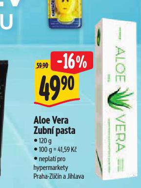 ALOE VERA ZUBN PASTA