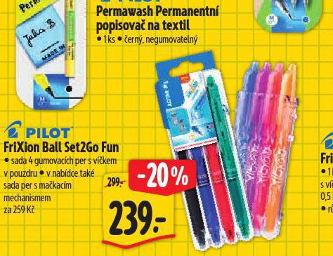 FRIXION BALL SET2GO FUN
