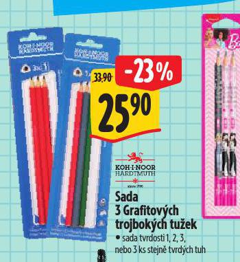 SADA 3 GRAFITOVCH TROJBOKCH TUEK