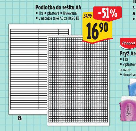 PODLOKA DO SEITU A4