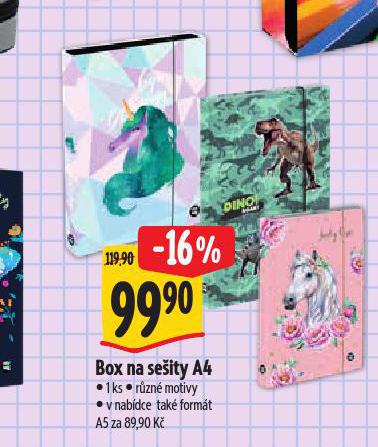 BOX NA SEITY A4
