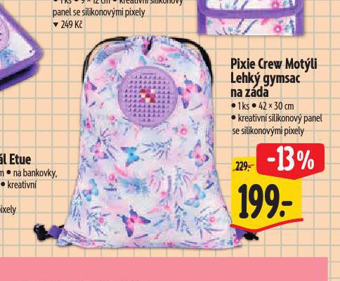 PIXIE CREW MOTLI LEHK GYMSAC NA ZDA