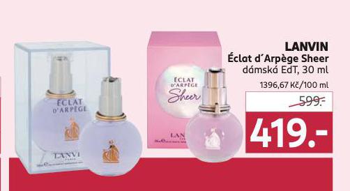 LANVIN ECLAT DARPEGE SHEER