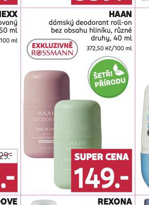 HAAN DEODORANT
