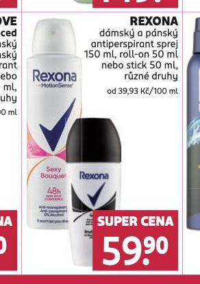 REXONA ANTIPERSPIRANT