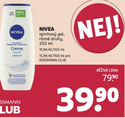 NIVEA SPRCHOV GEL