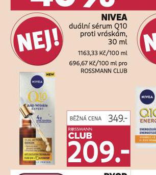 NIVEA DULN SRUM Q10 PROTI VRSKM