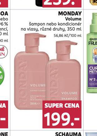MONDAY VOLUME AMPON, KONDICIONER