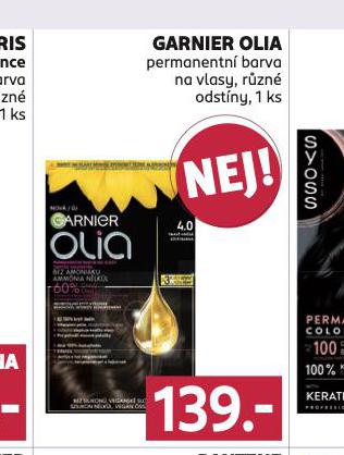 GARNIER OLIA PERMANENTN BARVA NA VLASY