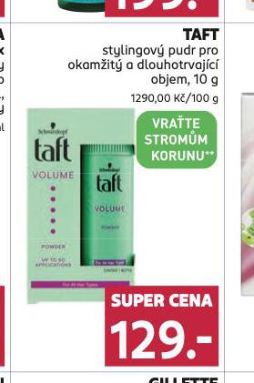 TAFT STYLINGOV PUDR