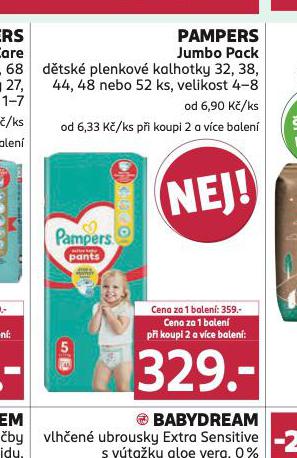PAMPERS DTSK PLENKY