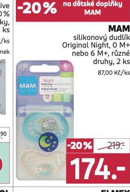 MAM SILIKONOV DUDLK