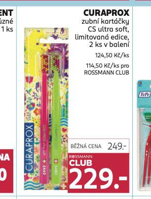 CURAPROX ZUBN KARTKY