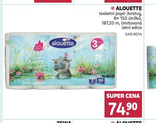 ALOUETTE TOALETN PAPR