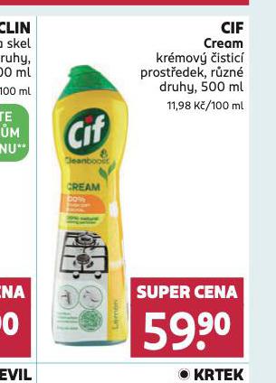 CIF CREAM KRMOV ISTI
