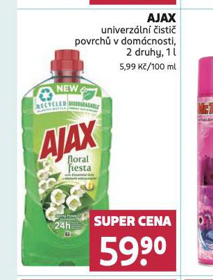 AJAX UNIVERZLN ISTI POVRCH
