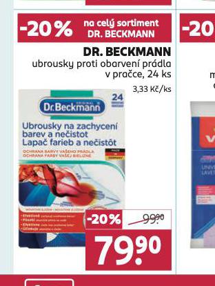 DR. BECKMANN UBROUSKY PROTI OBARVEN