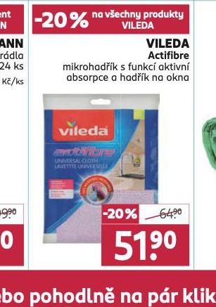 VILEDA ACTIFIBRE MIKROHADK