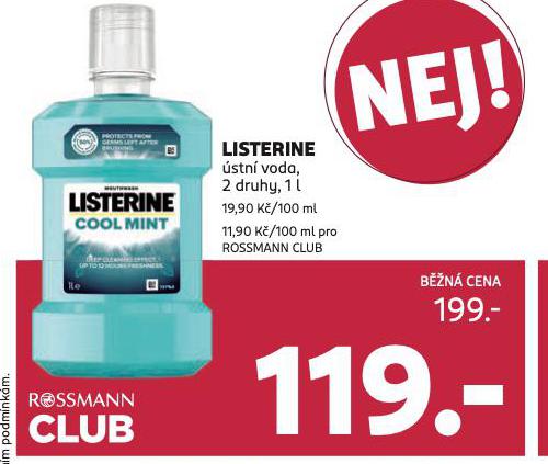 LISTERINE STN VODA