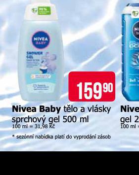 NIVEA BABY TLO A VLSKY SPRCHOV GEL