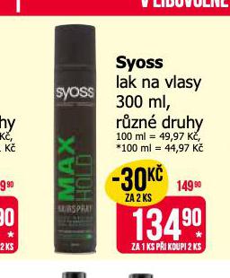 SYOSS LAK NA VLASY