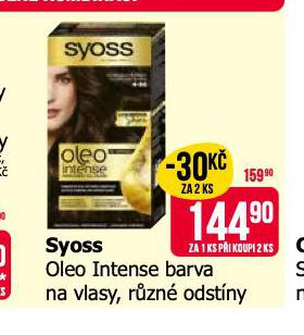 SYOSS OLEO INTENSE BARVA NA VLASY