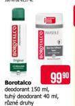 BOROTALCO DEODORANT, TUH DEODORANT