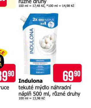 INDULONA TEKUT MDLO NHRADN NPL