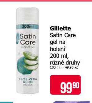 GILLETTE SATIN CARE GEL NA HOLEN