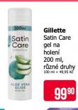 GILLETTE SATIN CARE GEL NA HOLEN