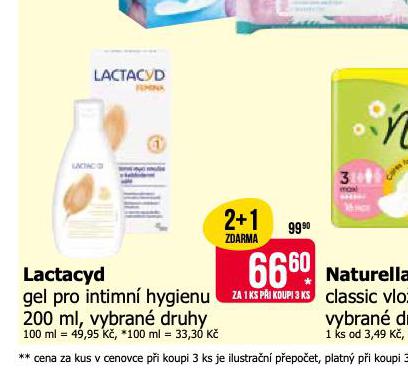 LACTACYD GEL PRO INTIMN HYGIENU