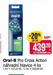 ORAL-B PRO CROSS ACTION NHRADN HLAVICE