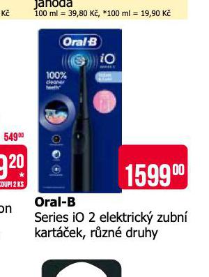 ORAL-B ELEKTRICK ZUBN KARTEK