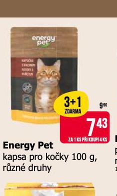 ENERGY PET KAPSA PRO KOKY