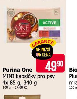 PURINA ONE MINI KAPSIKY PRO PSY