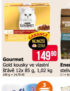 GOURMET GOLD KOUSKY VE VLASTN V