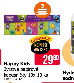HAPPY KIDS PAPROV KAPESNKY