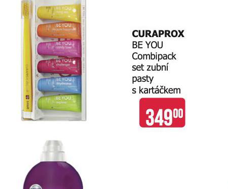 CURAPROX BE YOU COMBIPACK SET ZUBN PASTY S KARTKEM