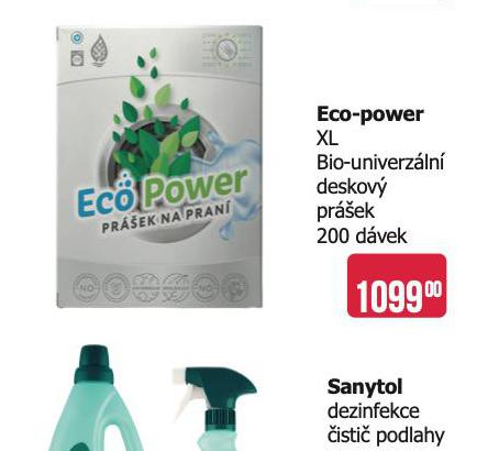 ECO-POWER XL BIO. UNIVERZLN DESKOV PREK